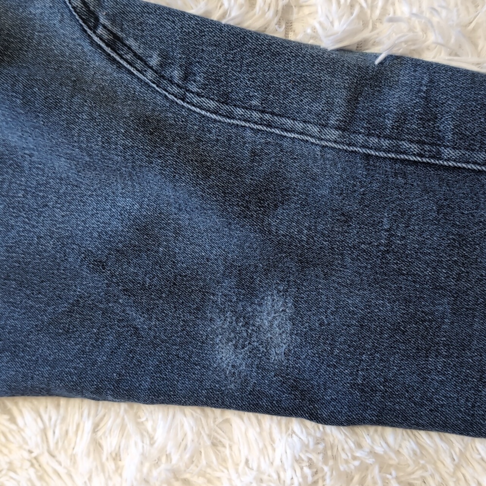 Y2K Vintage Steeds Riding Wear High Waist Stretch Denim Knee Patch Jeans - Picture 8 of 14